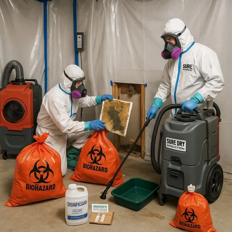 Contaminated Water Handling Protocols process in Pottawatomie County, OK